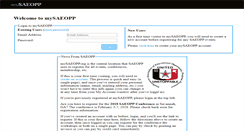Desktop Screenshot of mysaeopp.org